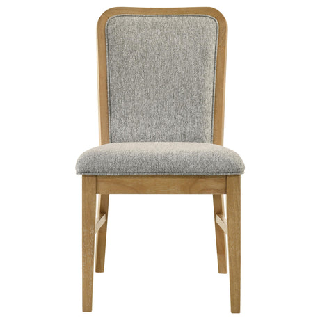 Croyden chair wood frame leg detail