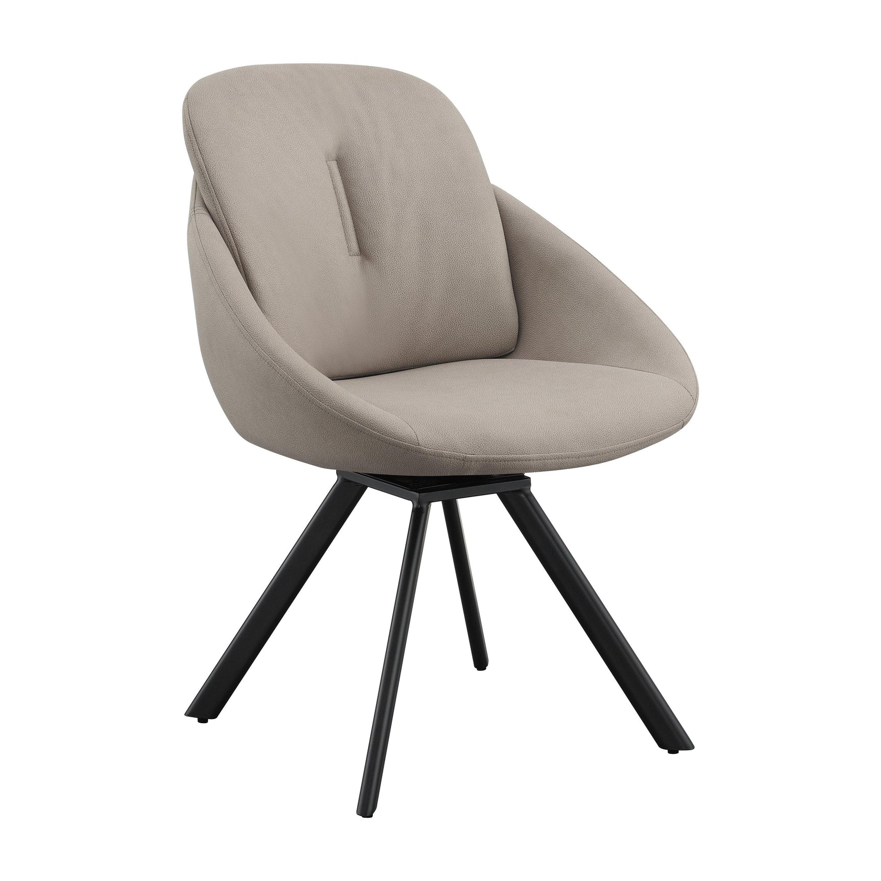 Mina Dining Table displaying table leaf mechanism