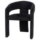 Carlow chair seat and armrest close-up