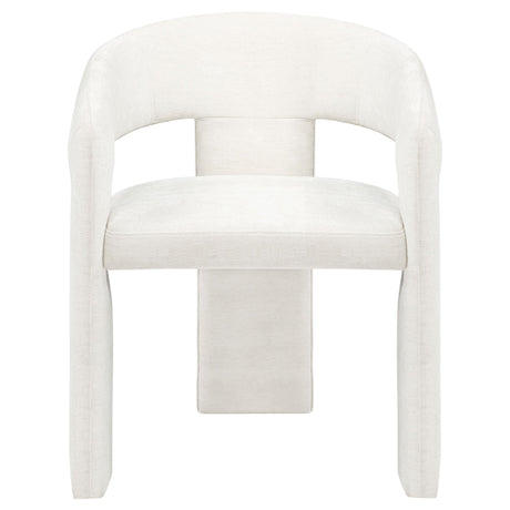 Carlow chair back and curved wraparound design