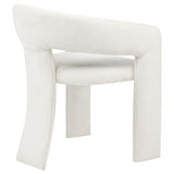 Carlow dining chair showing open lower back