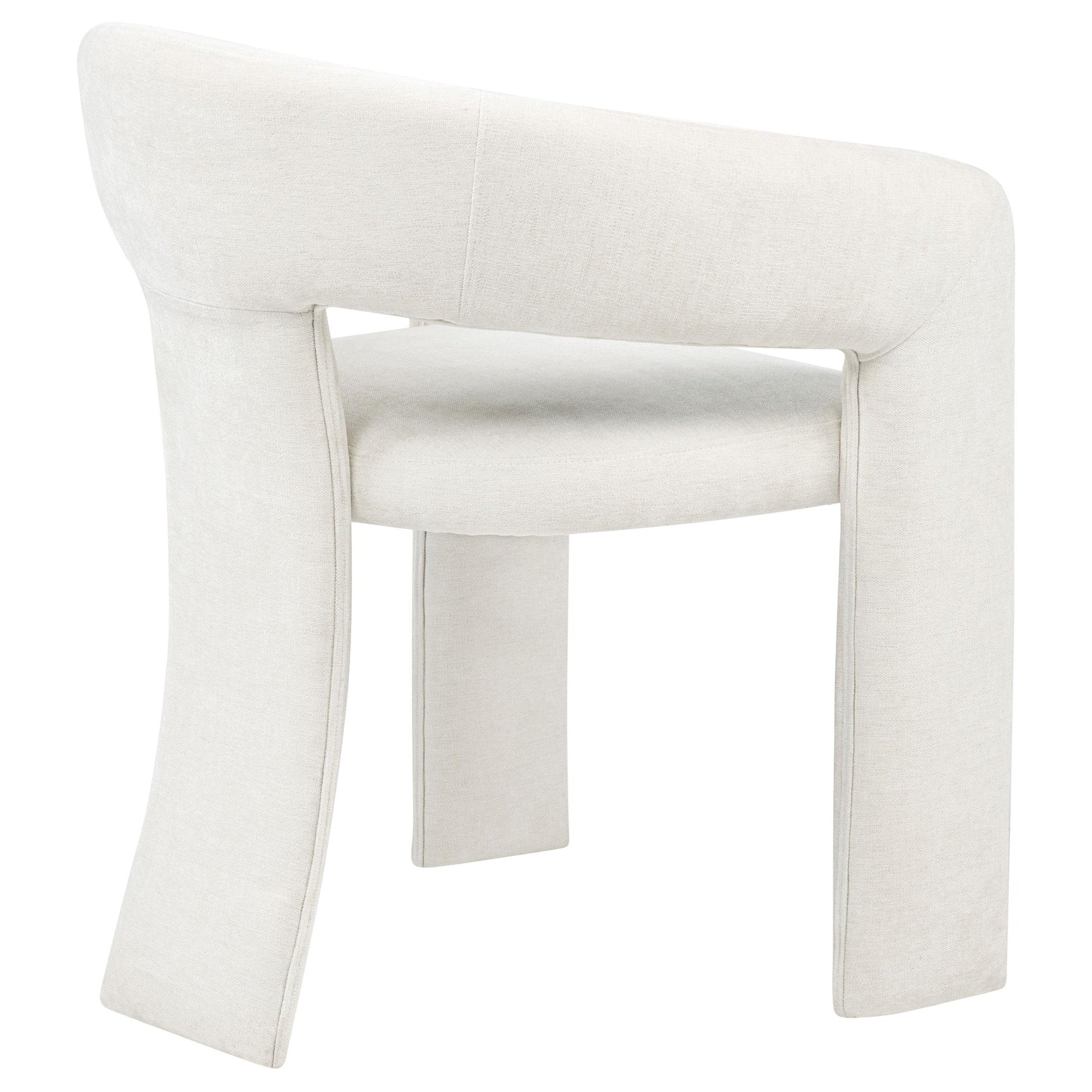 Carlow dining chair showing open lower back