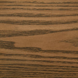 Assembly detail with four interlocking ash veneer panels