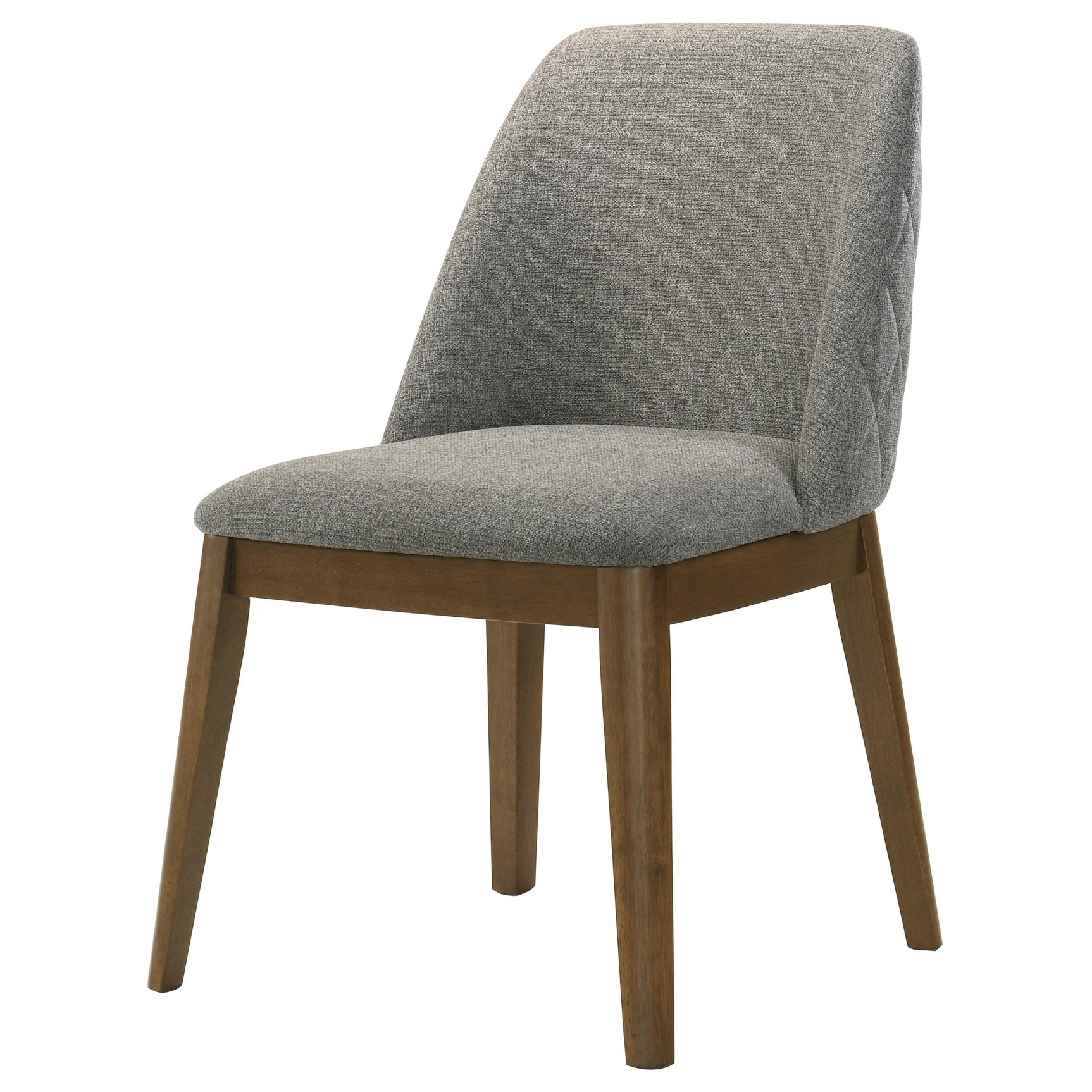 Franklin dining chair seat and fabric texture detail