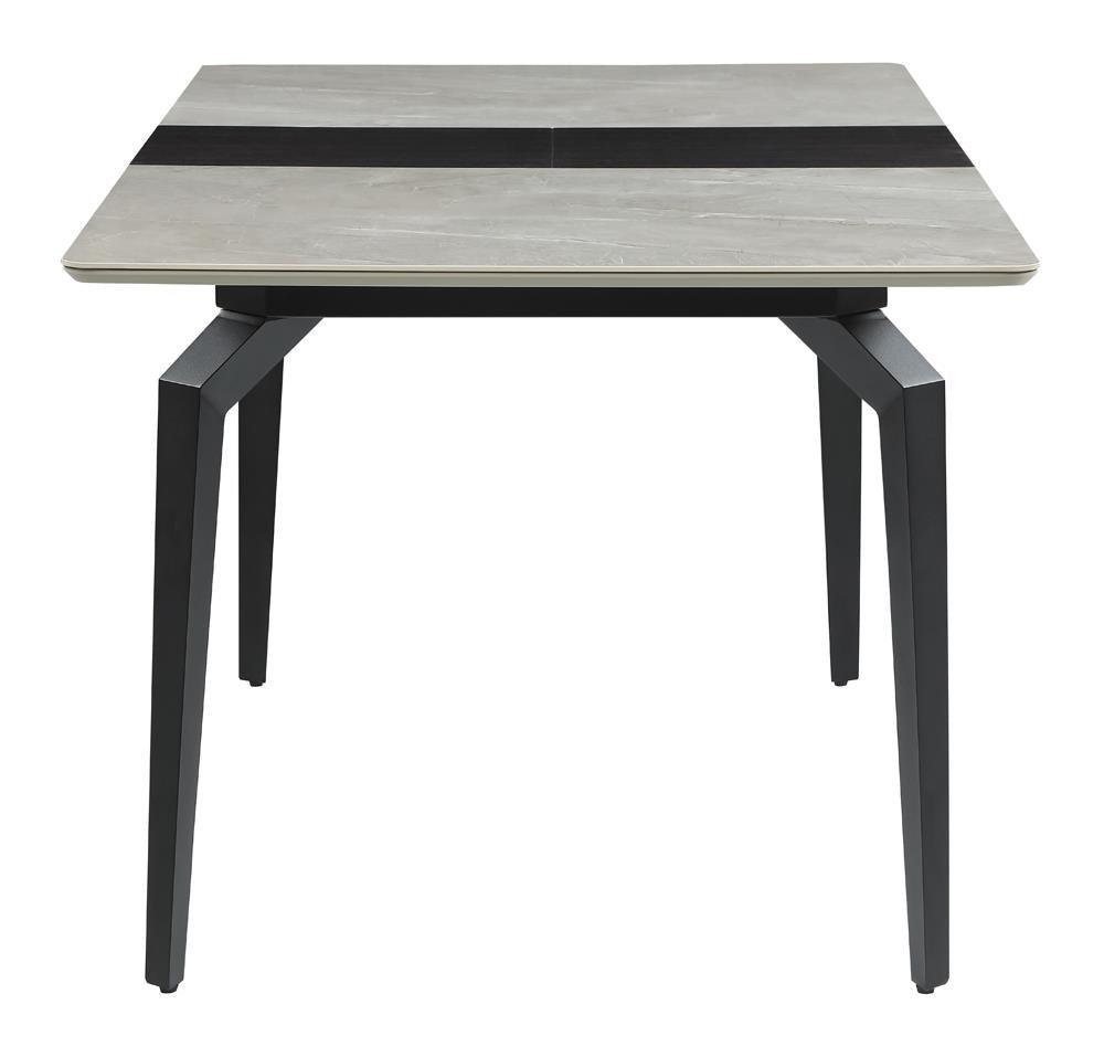Mina Dining Table rounded beveled tabletop edge
