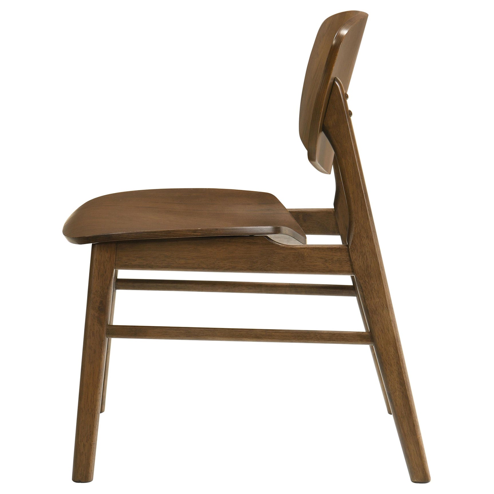 Stable rubberwood chairs with ash veneer finish