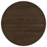 Hamlyn 43-inch Round Wood Dining Room Table Walnut