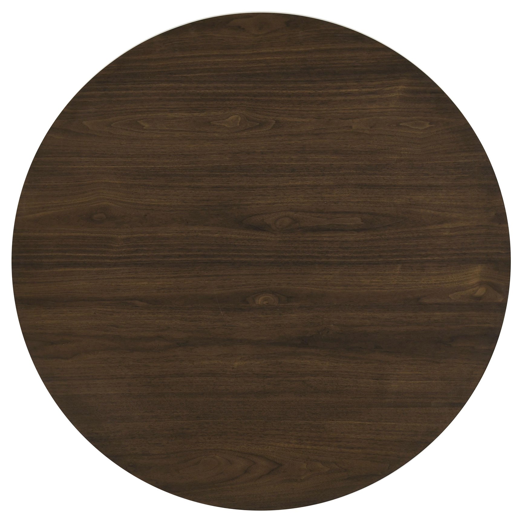 Hamlyn 43-inch Round Wood Dining Room Table Walnut