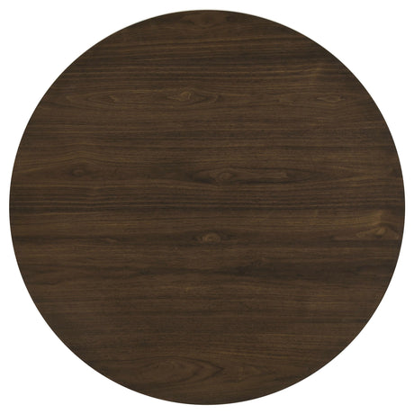Hamlyn round dining table pedestal base detail