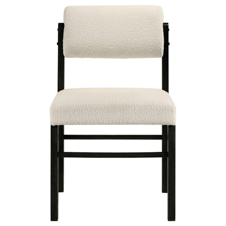 Kehoe chair close-up on seat and upholstery