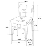 Kehoe chair lifestyle dining room setup