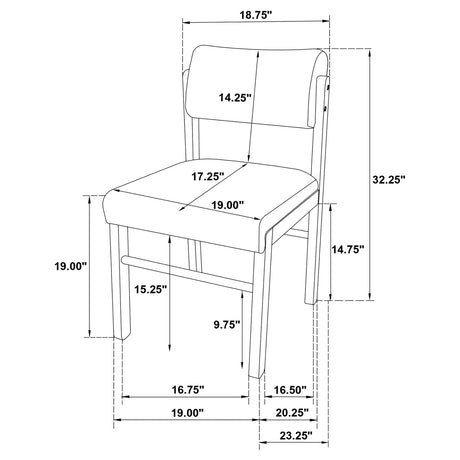 Kehoe chair lifestyle dining room setup