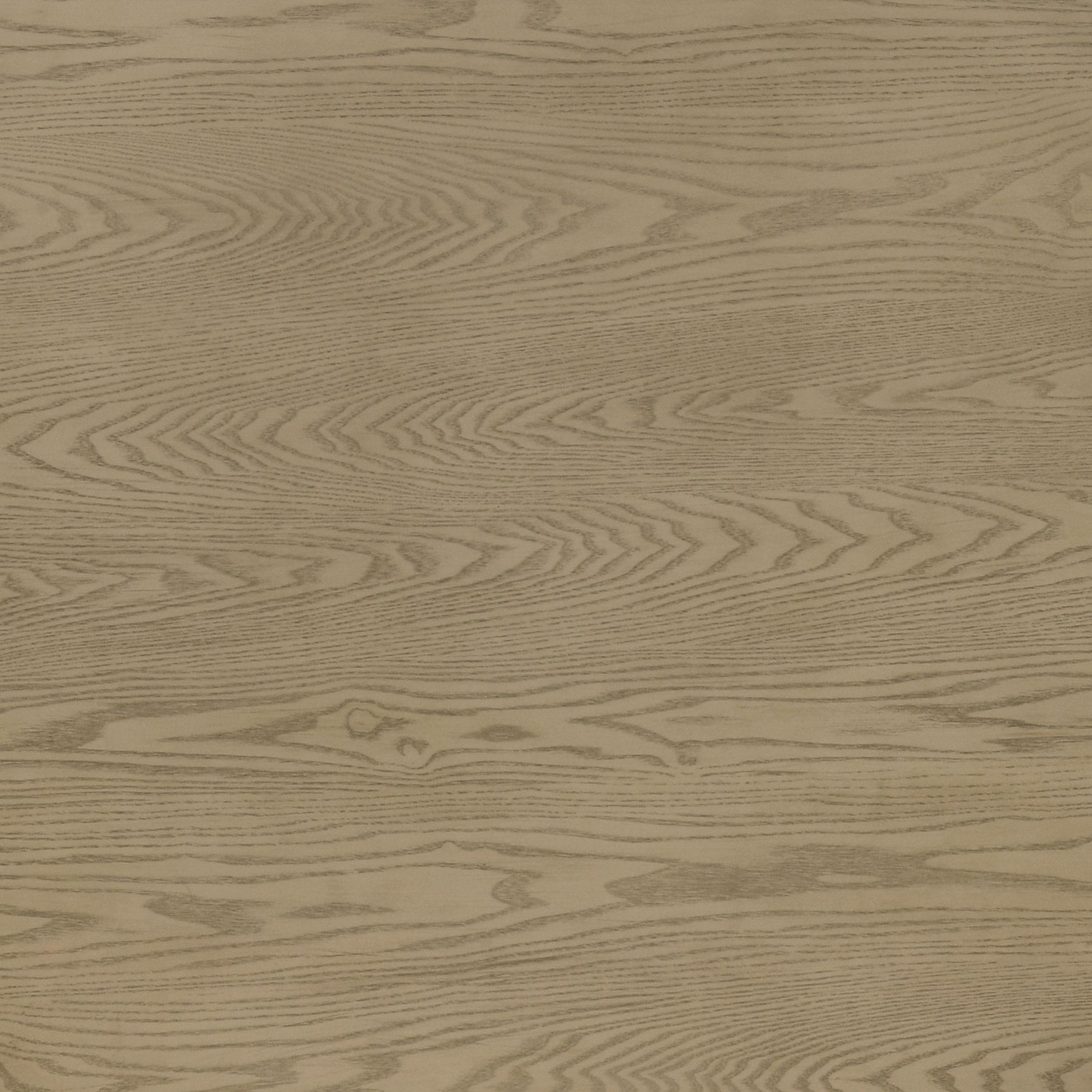 Close-up of ash veneer tabletop edge