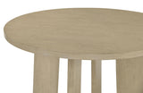 Leveler detail beneath Strouse dining table base