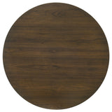 Detail of square edge profile on tabletop