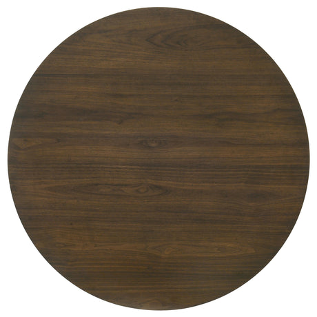 Detail of square edge profile on tabletop