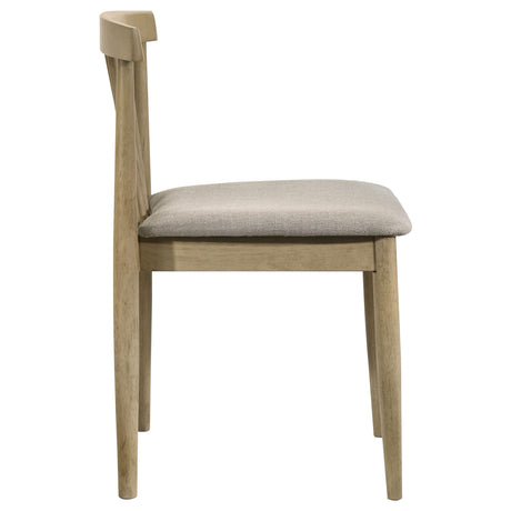 Assembly hardware included with Cullen dining chairs