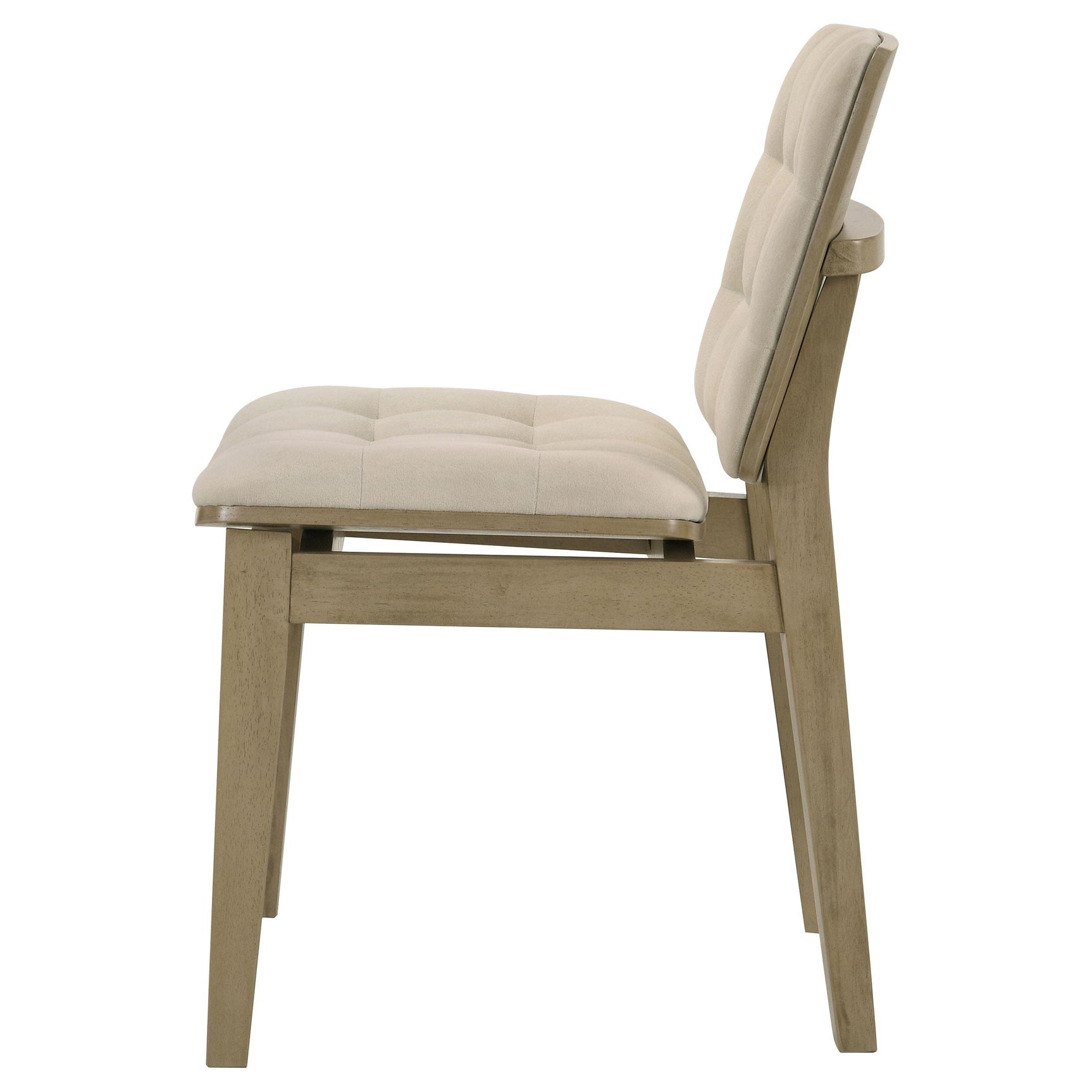 Redbridge chair cream velvet upholstery texture