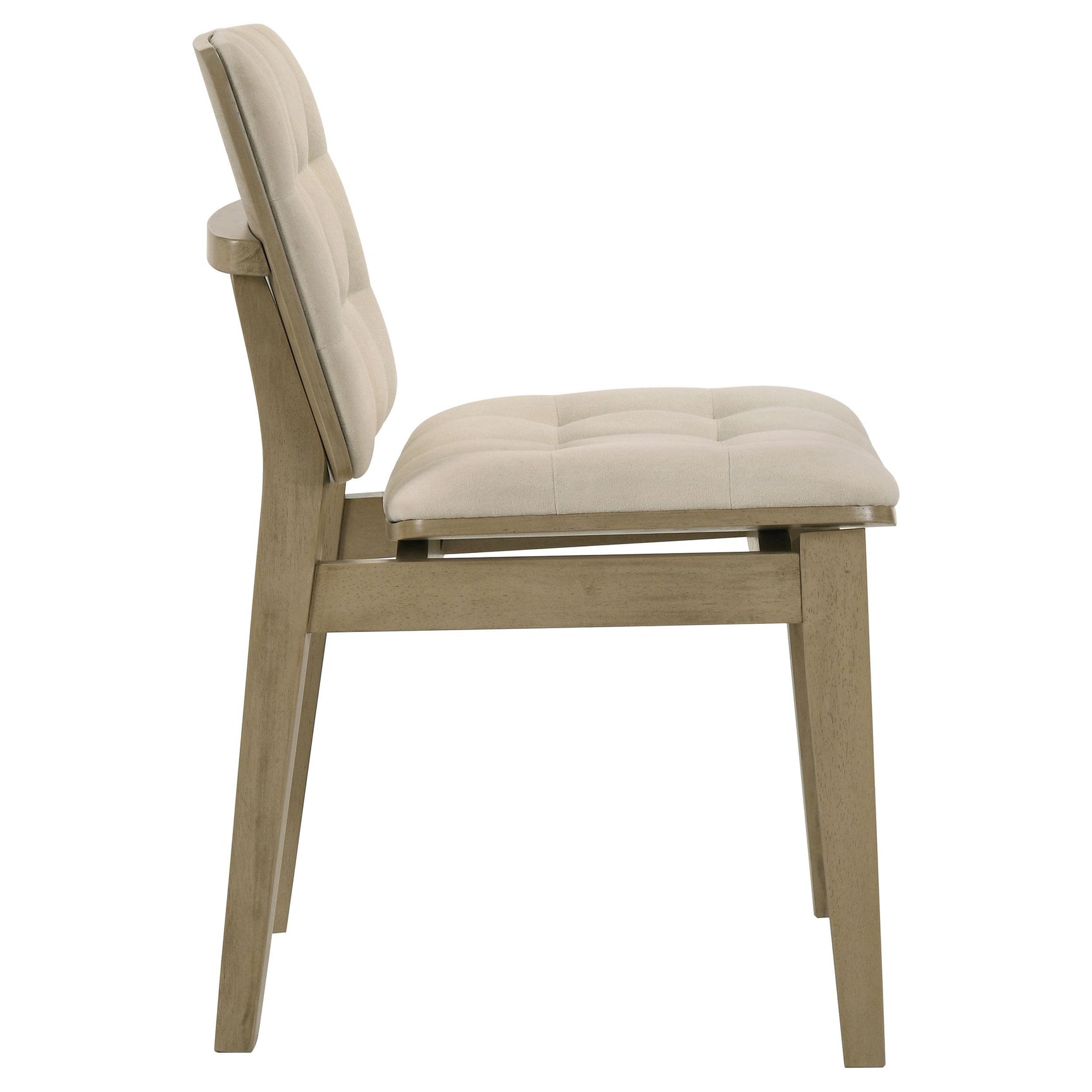 Profile view of Redbridge side chair
