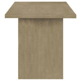Decker 70-inch Rectangular Wood Counter Height Dining Table Natural Oak