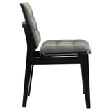 Set of two Redbridge velvet upholstered side chairs, angled together