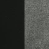 Side chair corner detail with fabric and wood contrast