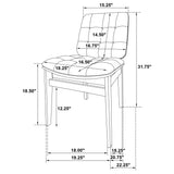Redbridge chair with visible seat base and frame construction