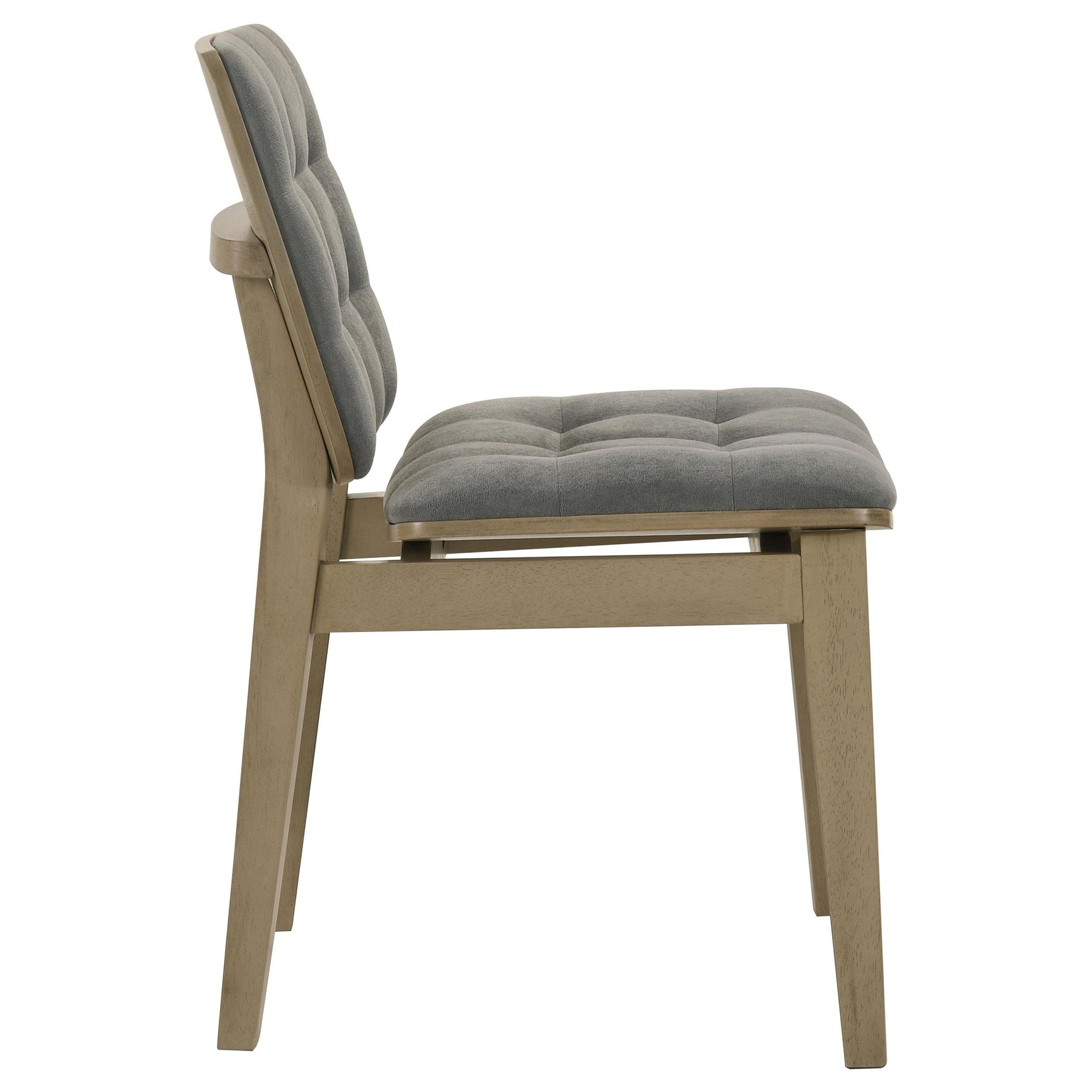 Redbridge chair back and side showing upholstery and frame