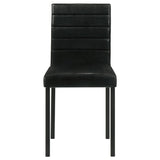 Garza chair seat close-up with foam padding
