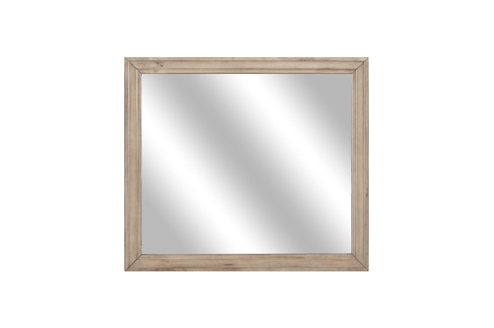 Lonan Rust bedroom dresser with mirror