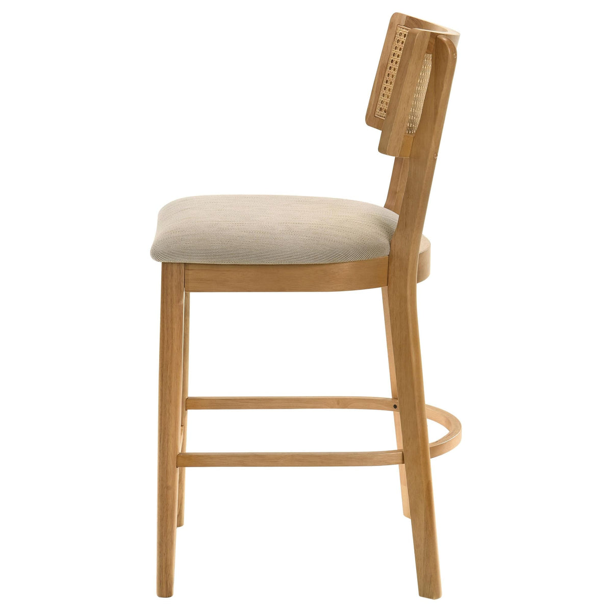 Fabra Cane Back Counter Height Chair Honey Wheat Set of 2 — product image 6