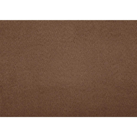 Side angle of Chocolate Fabric Tufted Sectional sofa