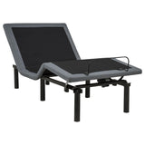 Tasca Twin XL Dual-Motor Adjustable Bed Base in Black — product view