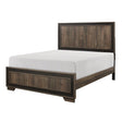 Ellendale Queen Bed angled view showing headboard detail