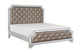 Avondale Gray Upholstered Tufted Panel Bedroom Set