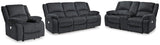Draycoll Slate Sofa, Loveseat and Recliner Set — product image 2