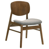 Benford Dark Brown Upholstered Dining Side Chair Set of 2 — product image 3