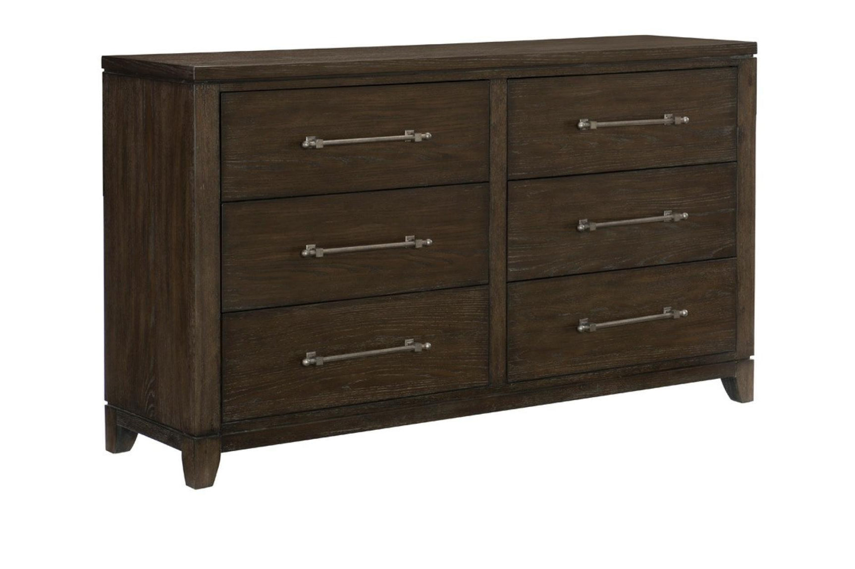 Griggs Dark Brown Panel Bedroom Set bed main view