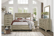 Gray Panel Bedroom Set bed main view