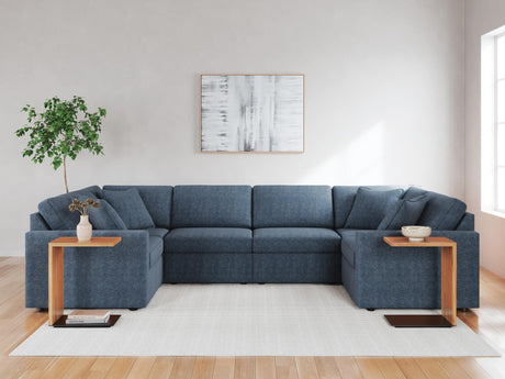 Modmax Ink 6-Piece Sectional with Ottoman — product view