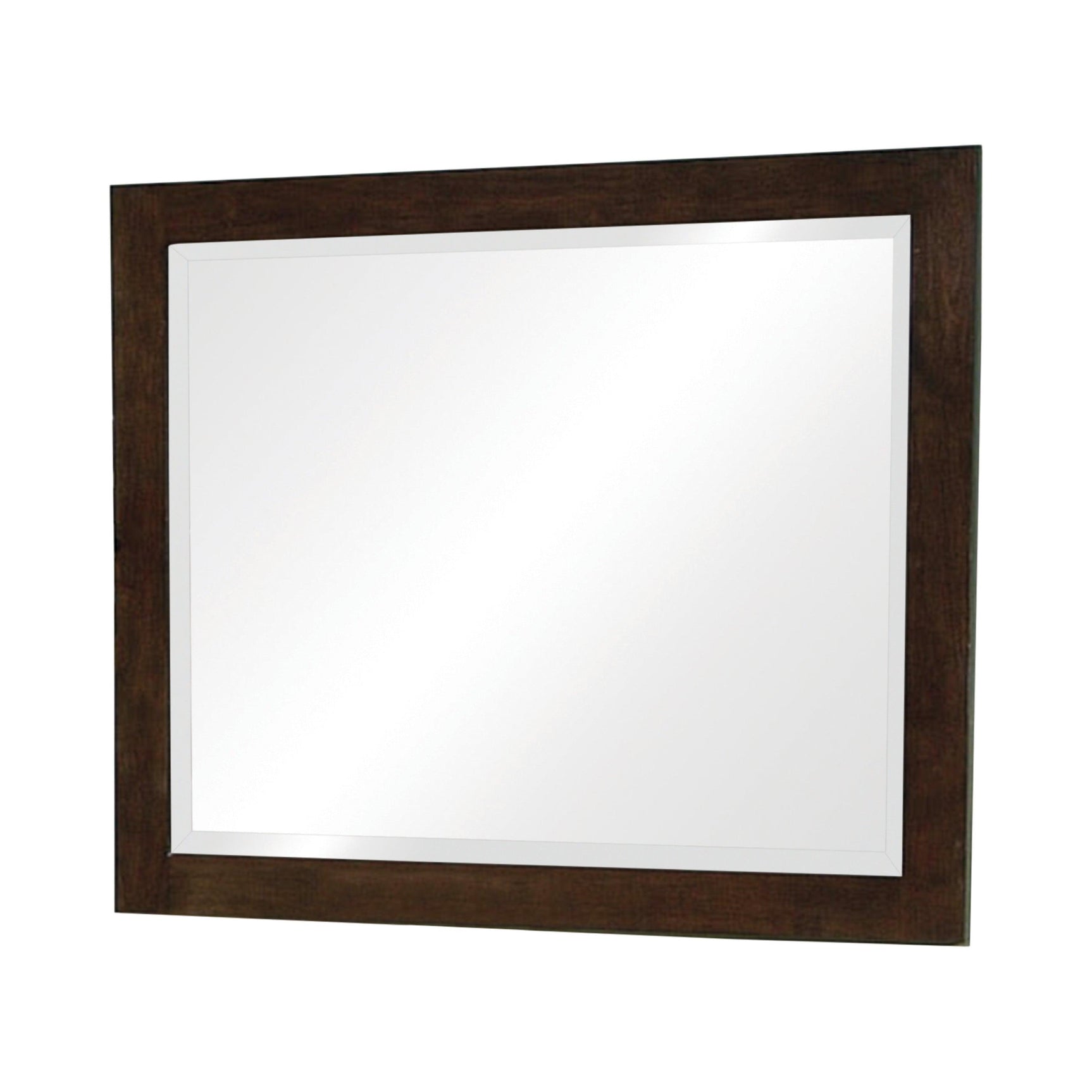 Jessica Rectangular Wall Mirror Cappuccino - Ella Furniture