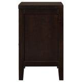 Close-up of drawer with metal knob hardware