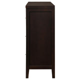 Tapered leg detail of Carlton dresser
