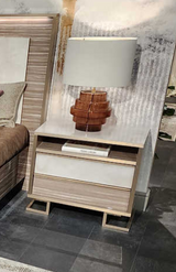 Luce Beige Nightstand