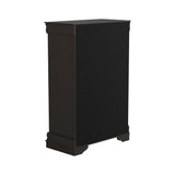 Top view of Louis Philippe Chest surface in rich cappuccino finish