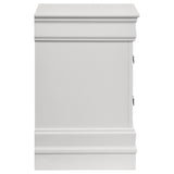Close view of molded trim and finish