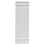 Louis Philippe chest viewed from slight angle