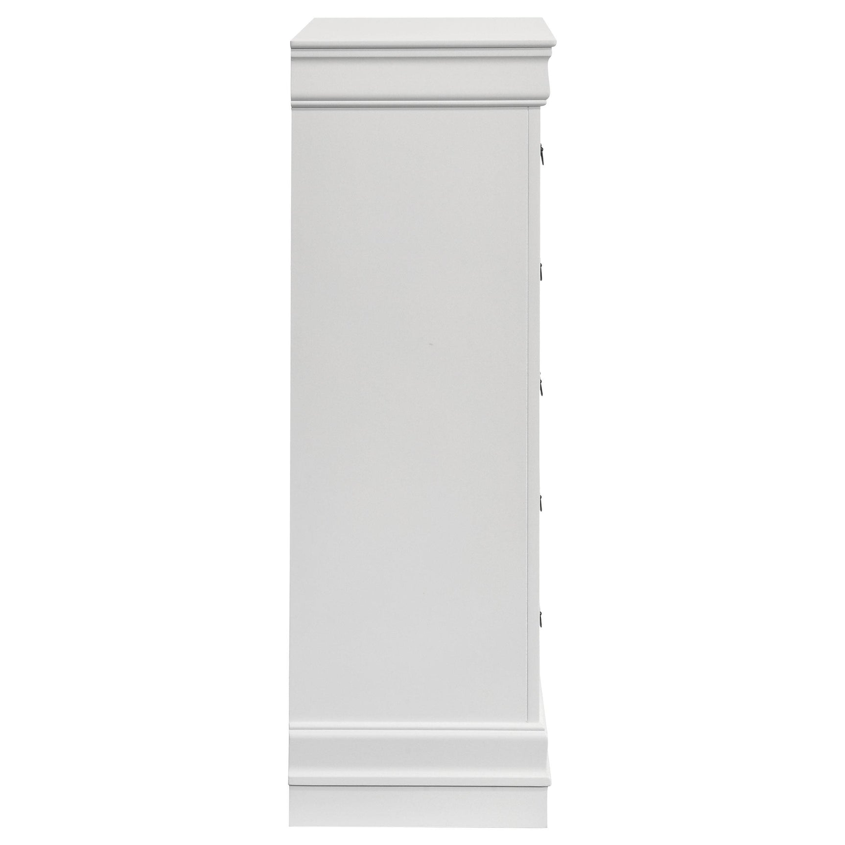 Louis Philippe chest viewed from slight angle