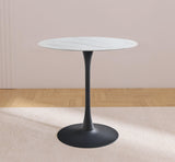 Tulip Black 36" Counter Height Table - Ella Furniture