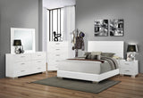 Felicity dresser mirror elegant setup with bedroom furniture